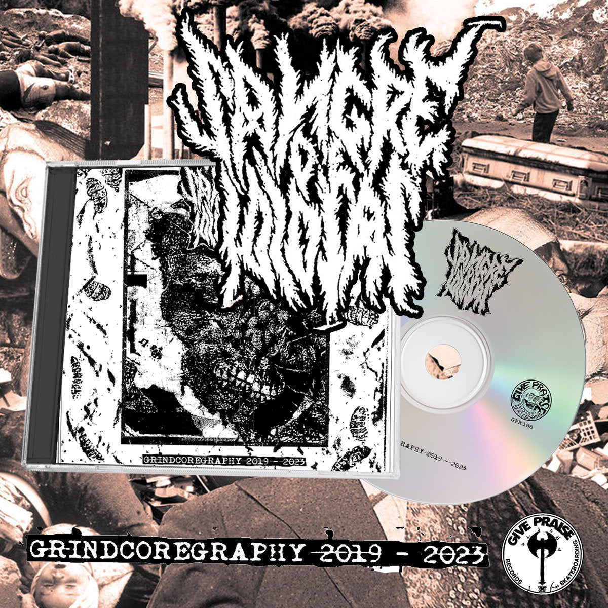 Sangre De Idiotas 'Grindcoregraphy 2019 - 2023' CD